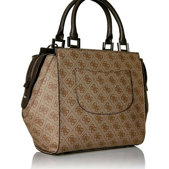 Guess Brown Satchel - Picture 3 of 6